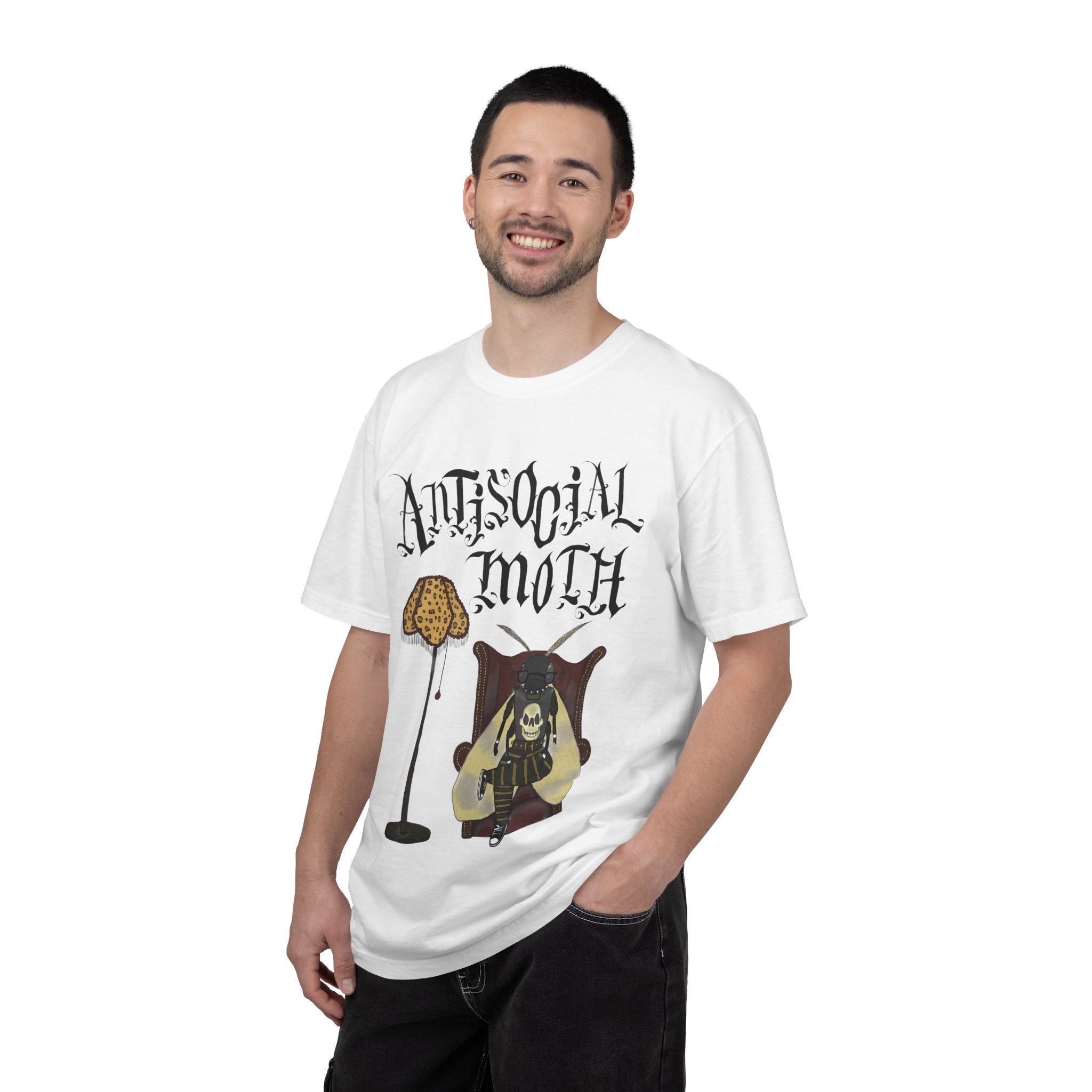 Antisocial Moth Graphic T-Shirt