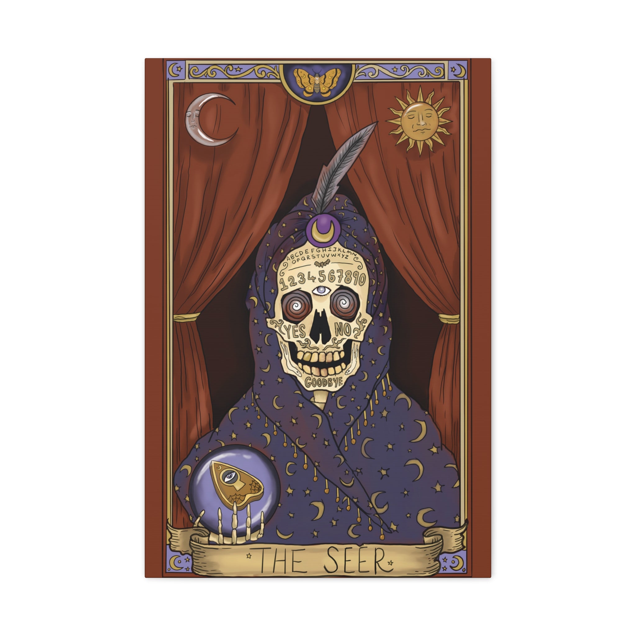 The Seer Canvas Print