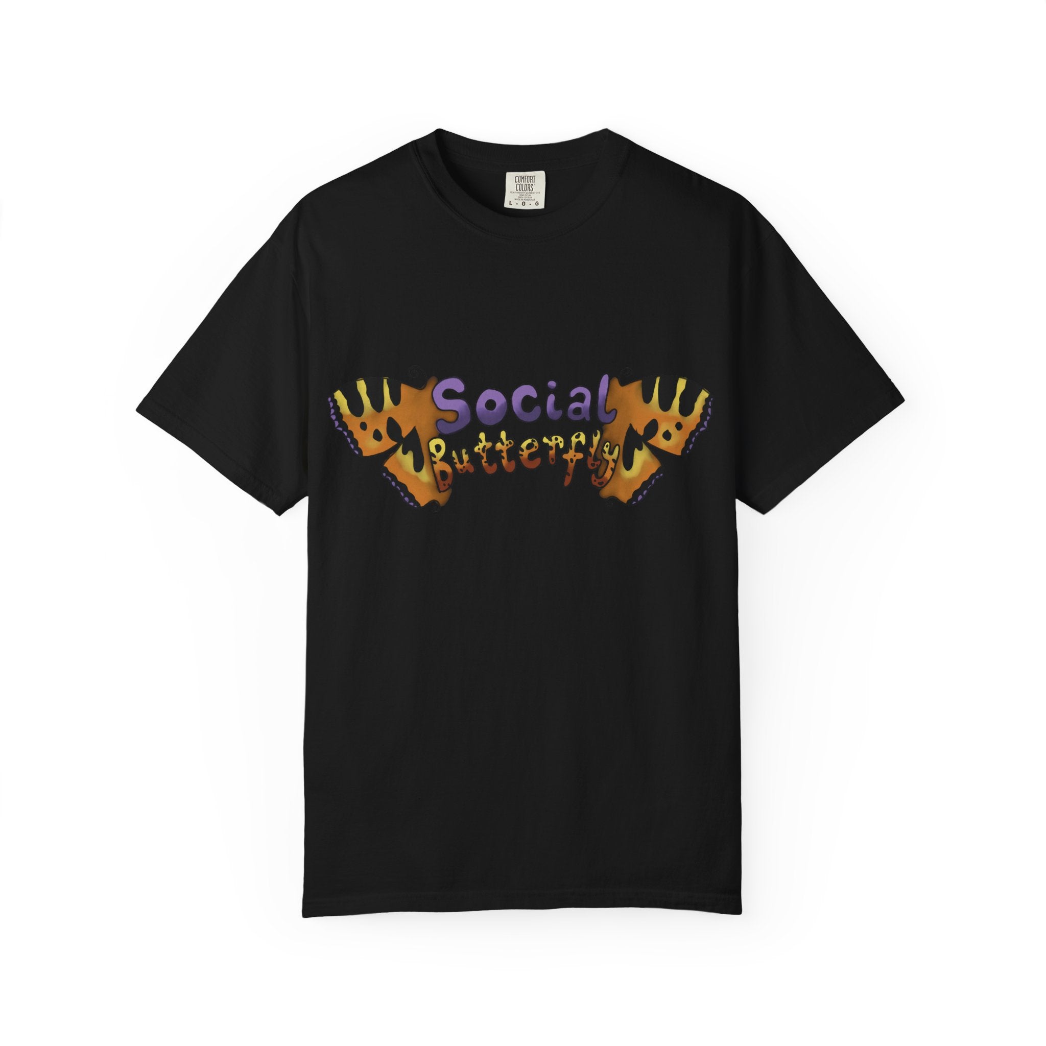 Social Butterfly Graphic T-Shirt