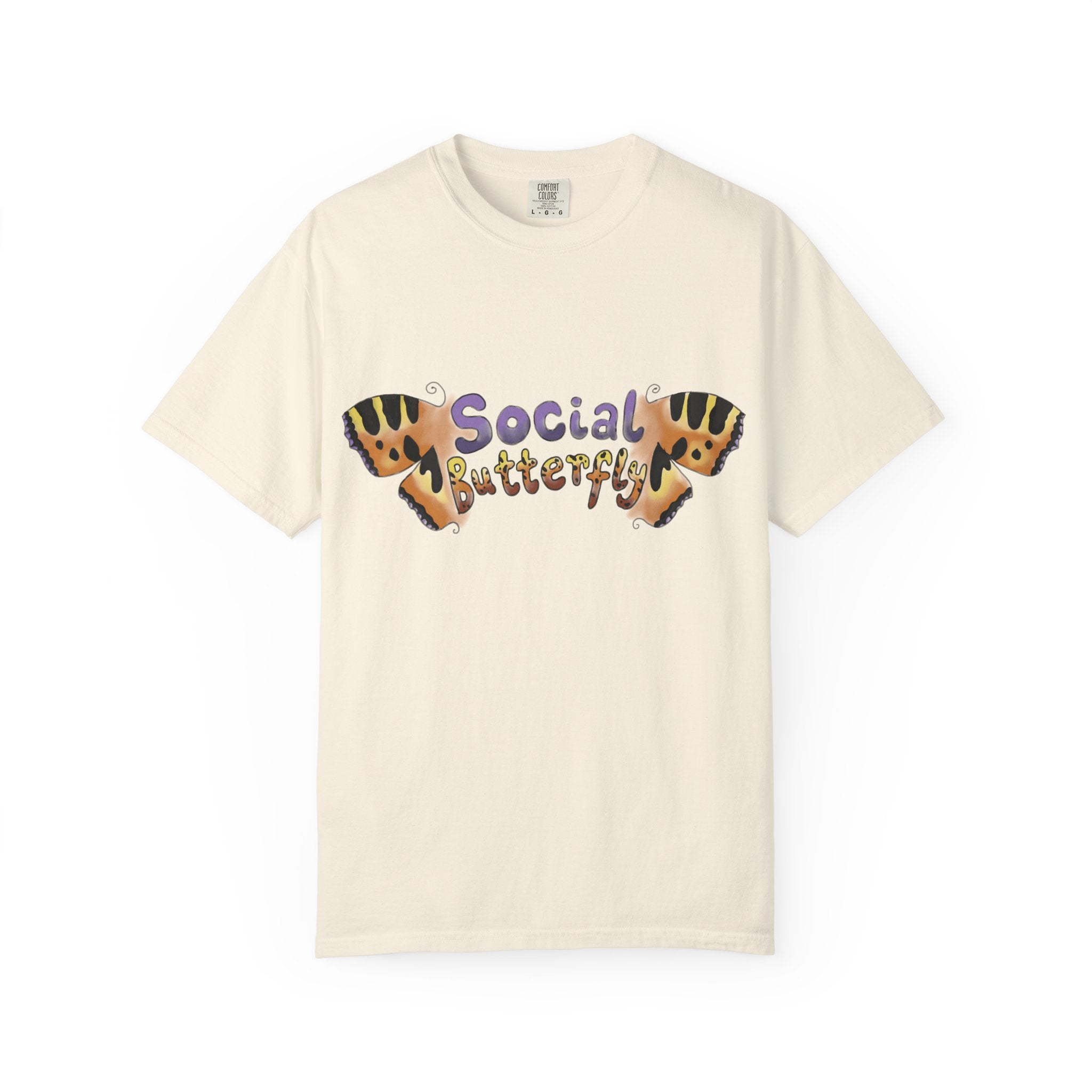Social Butterfly Graphic T-Shirt