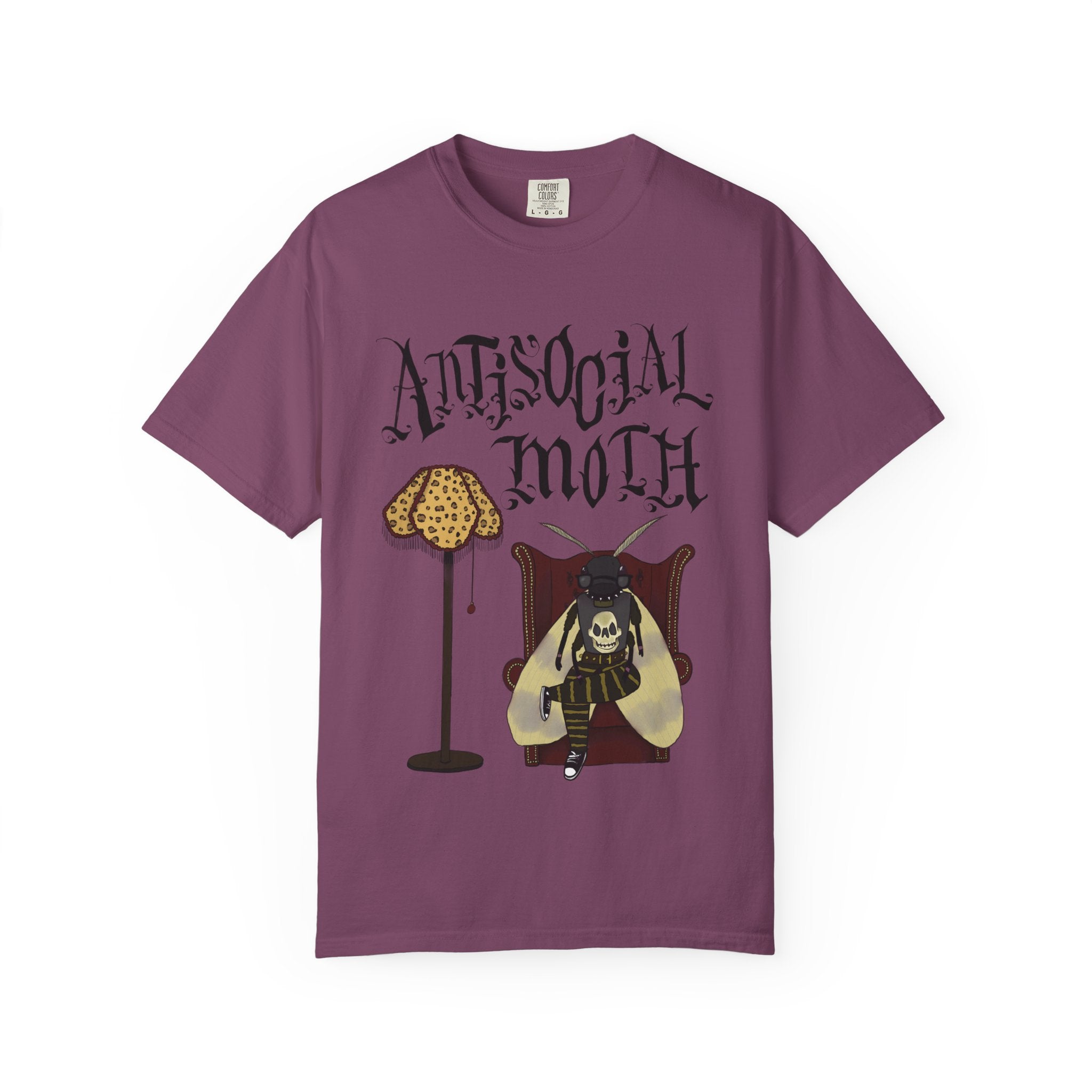 Antisocial Moth Graphic T-Shirt