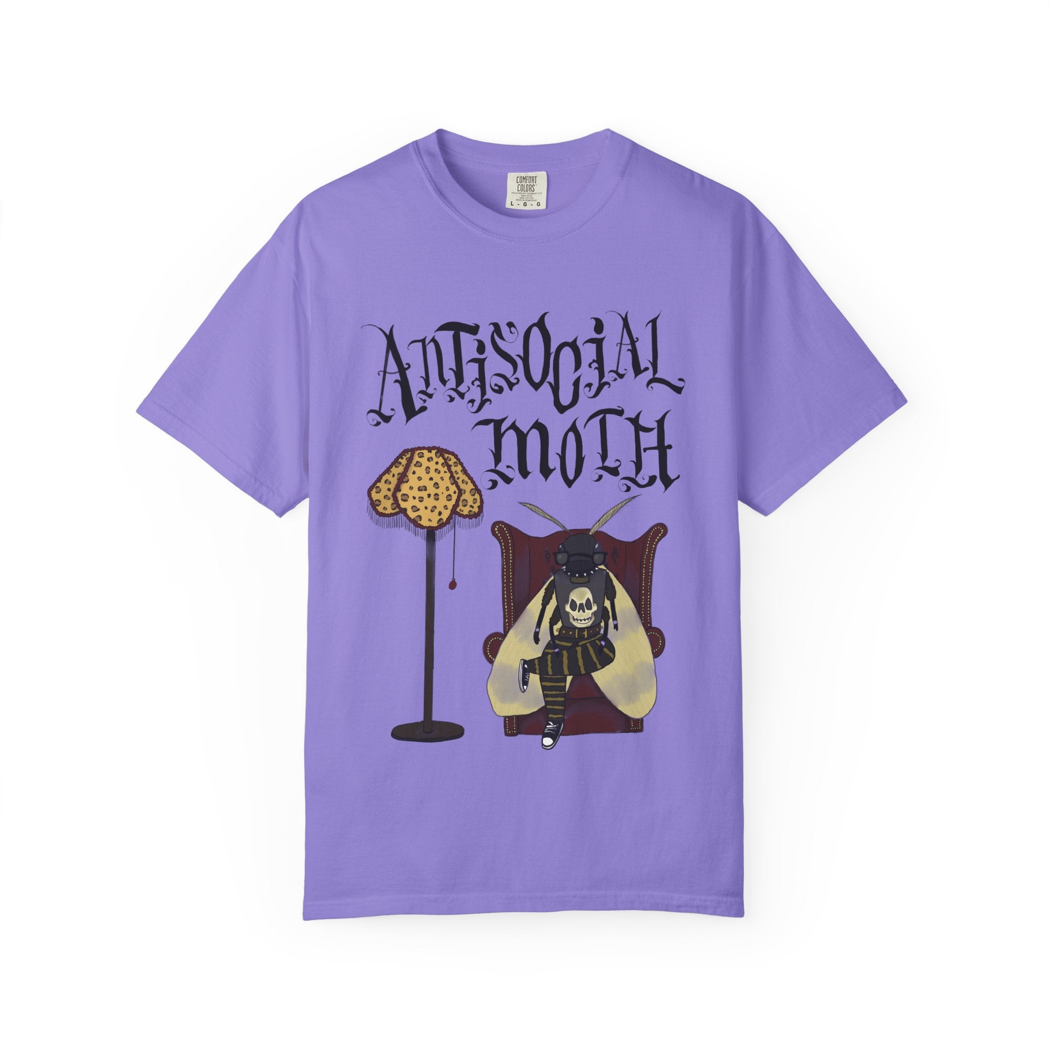 Antisocial Moth Graphic T-Shirt