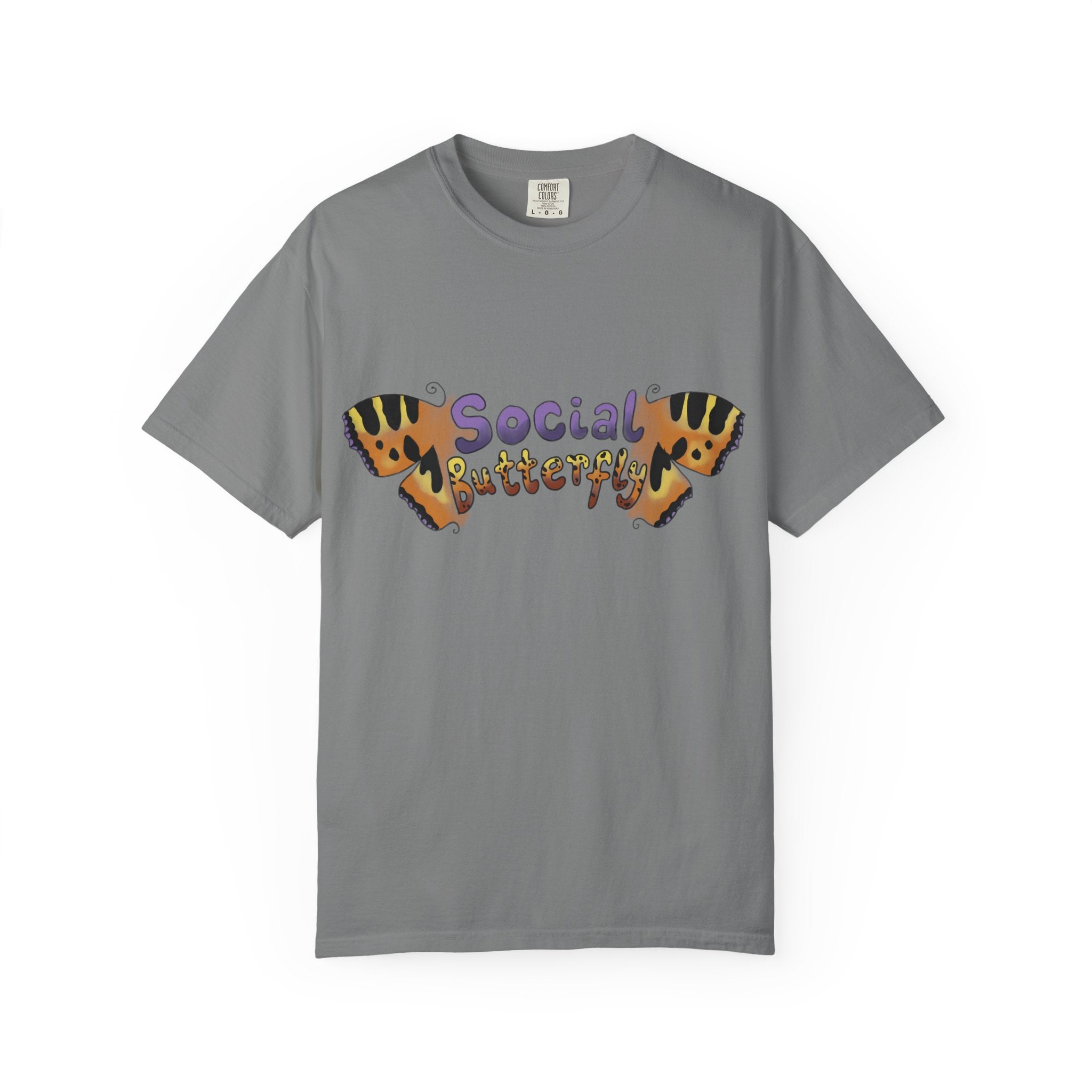 Social Butterfly Graphic T-Shirt