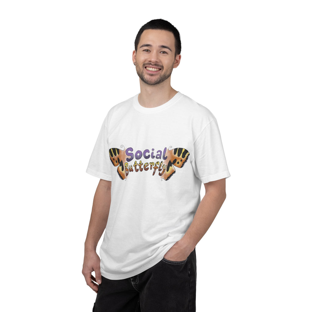 Social Butterfly Graphic T-Shirt