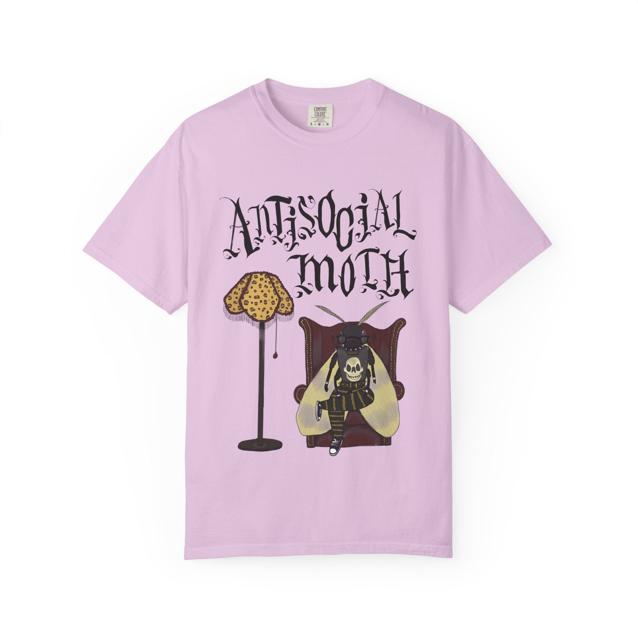 Antisocial Moth Graphic T-Shirt