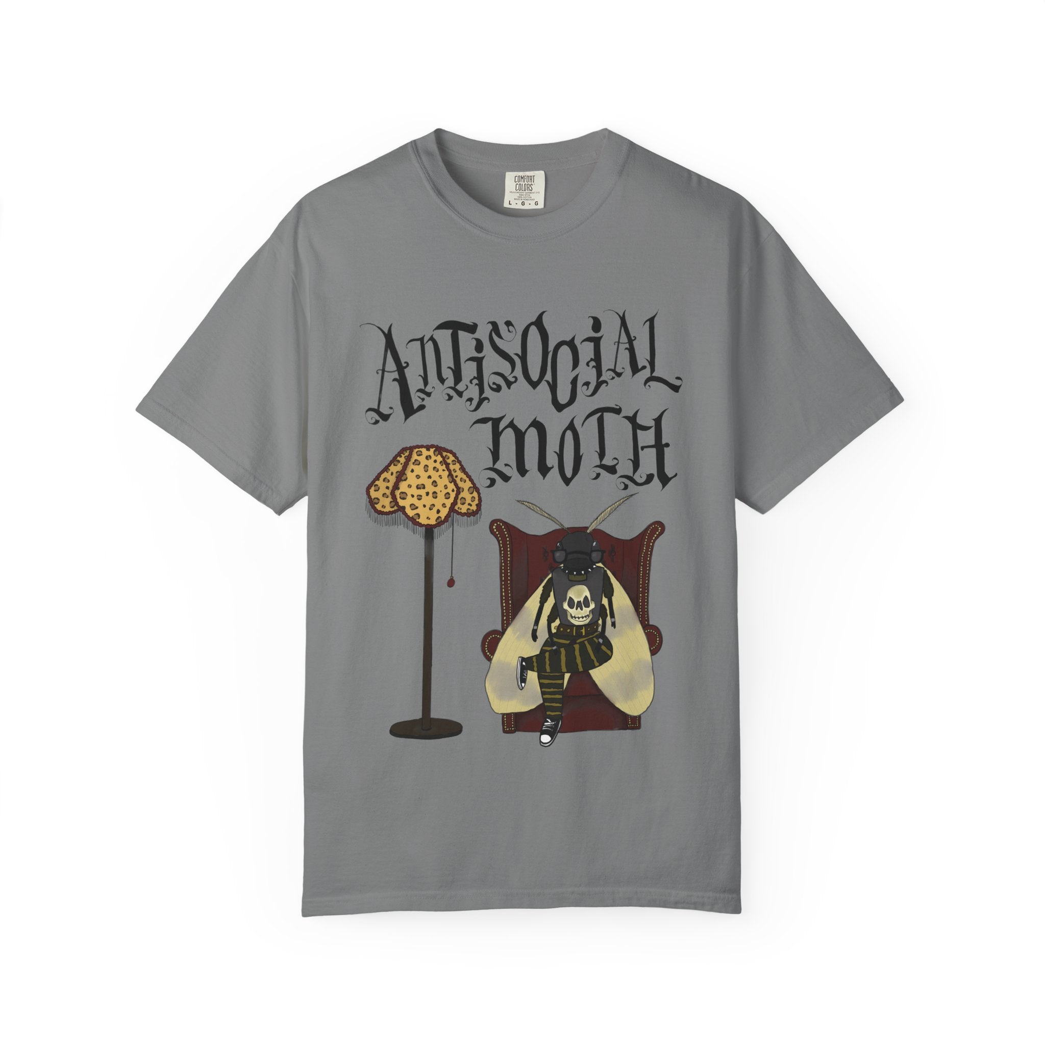 Antisocial Moth Graphic T-Shirt