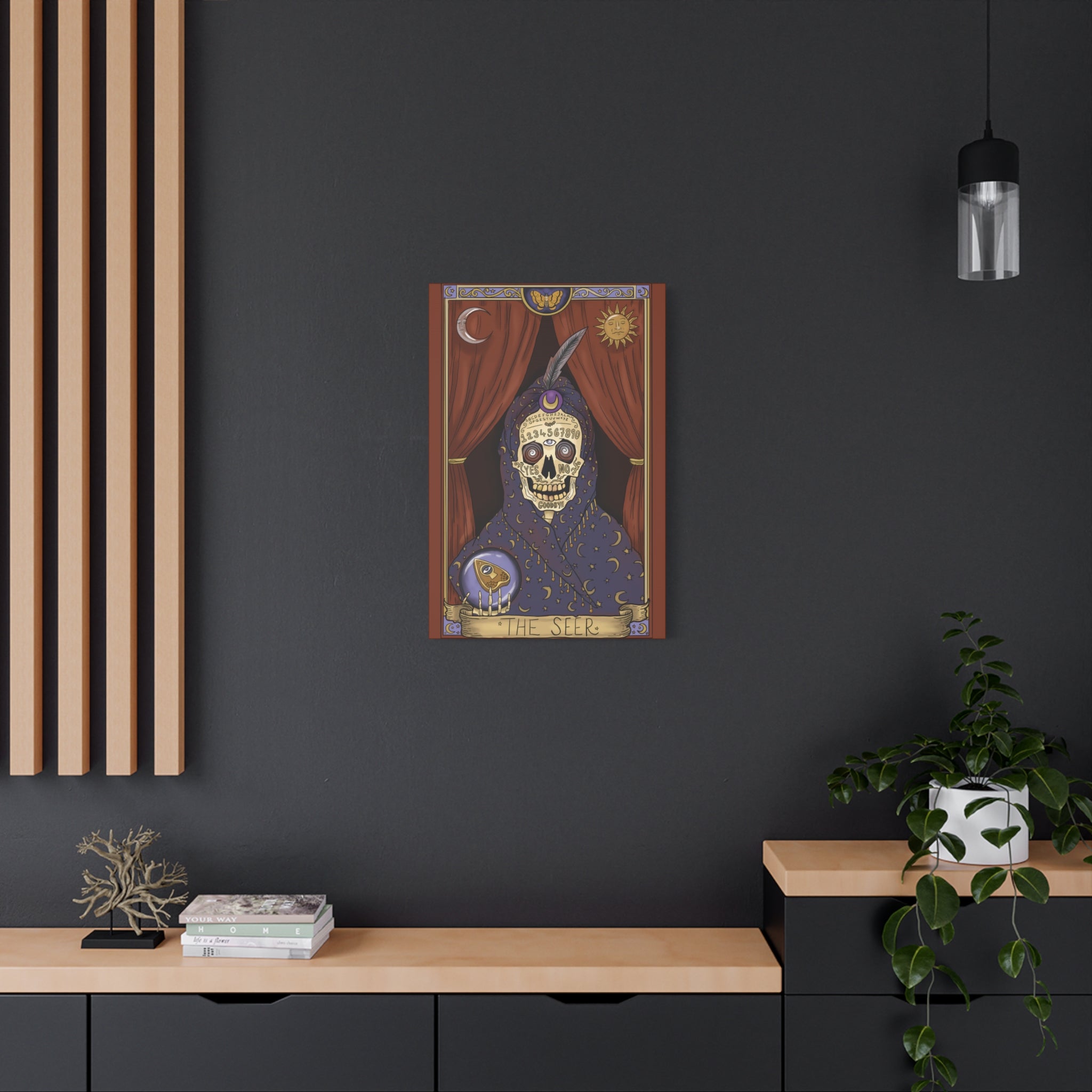The Seer Canvas Print