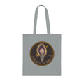 Drawn to the Dark Co. Candle Tote — Gothic Illustration Cotton Tote Bag