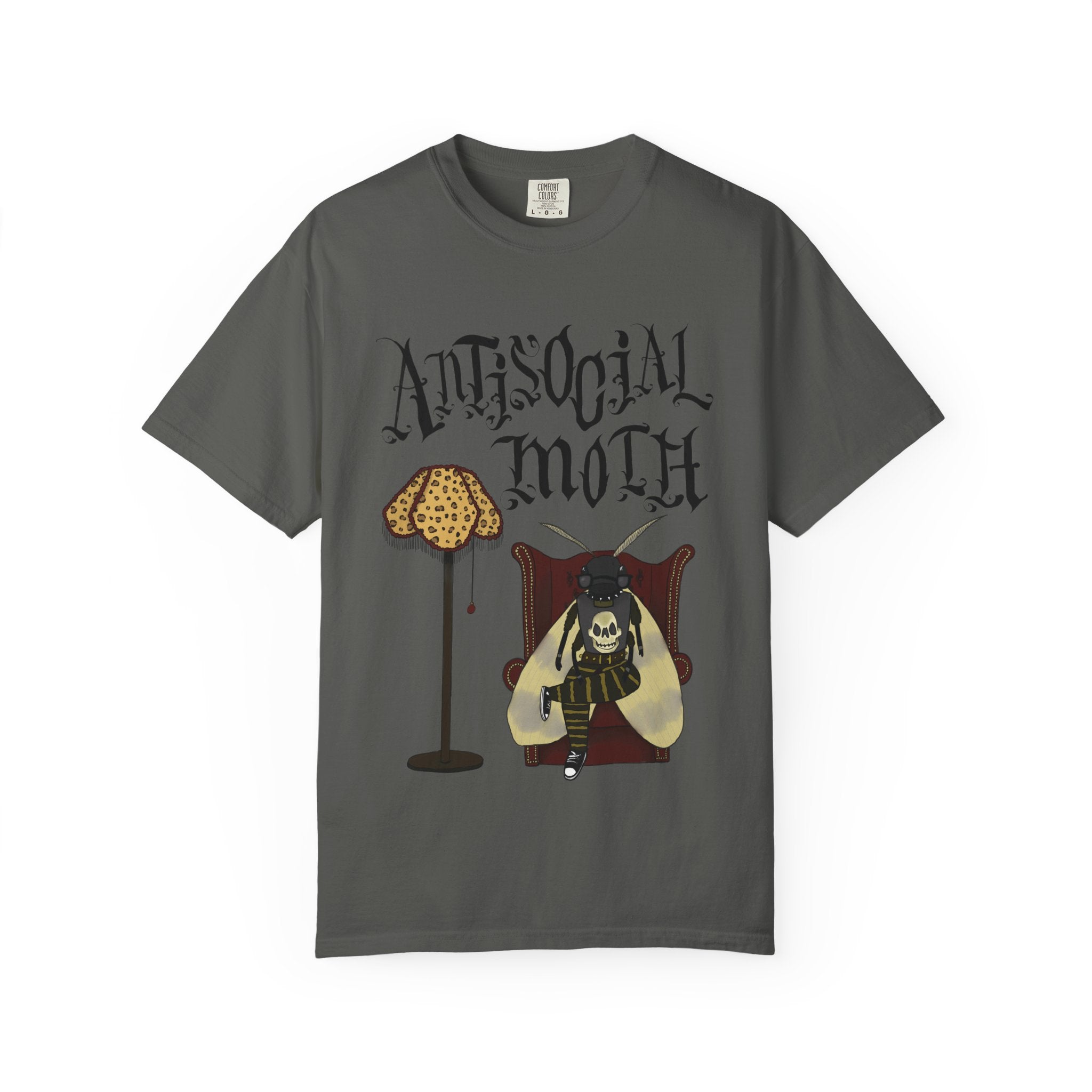 Antisocial Moth Graphic T-Shirt