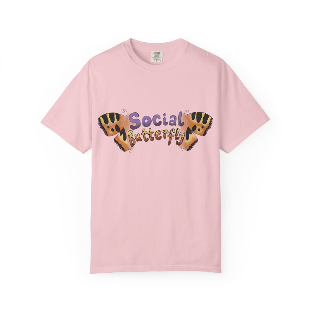 Social Butterfly Graphic T-Shirt