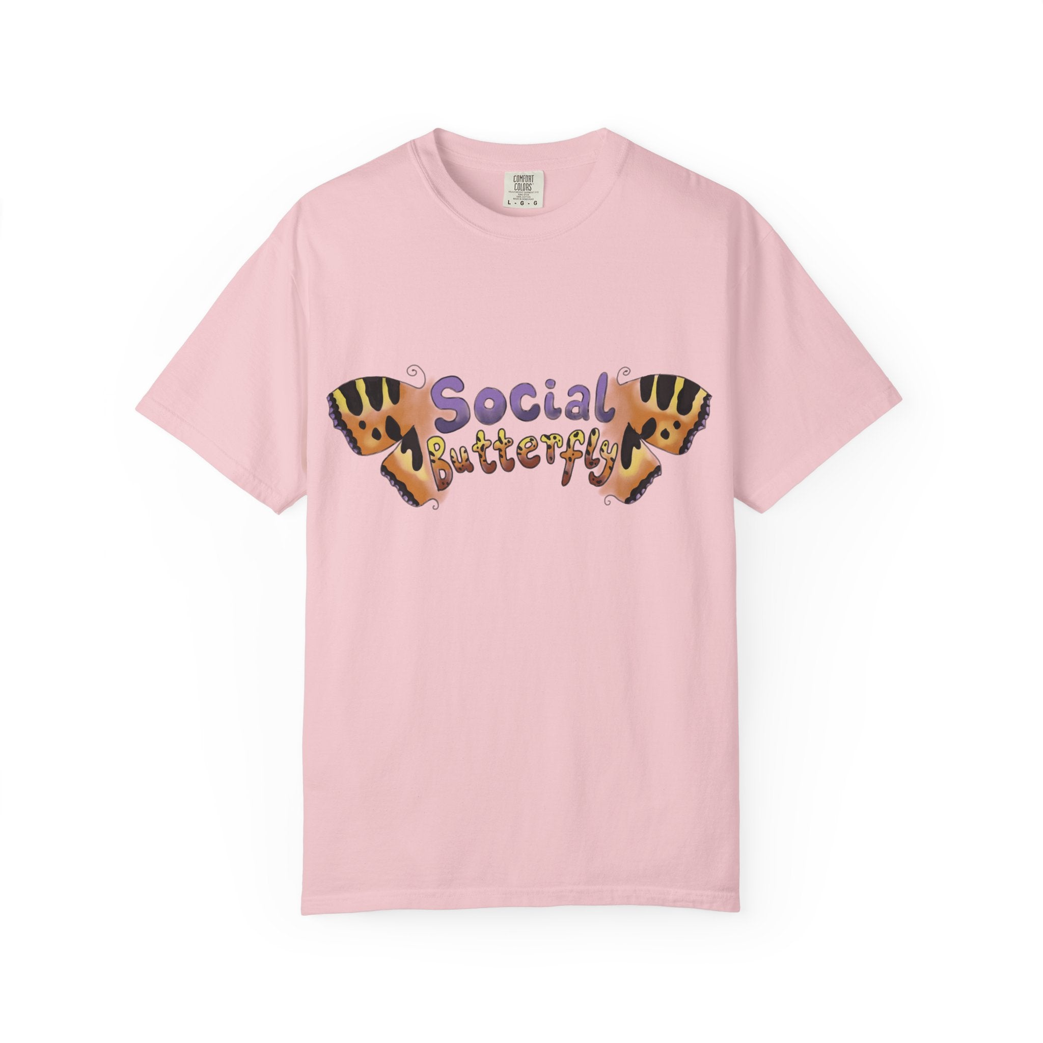 Social Butterfly Graphic T-Shirt