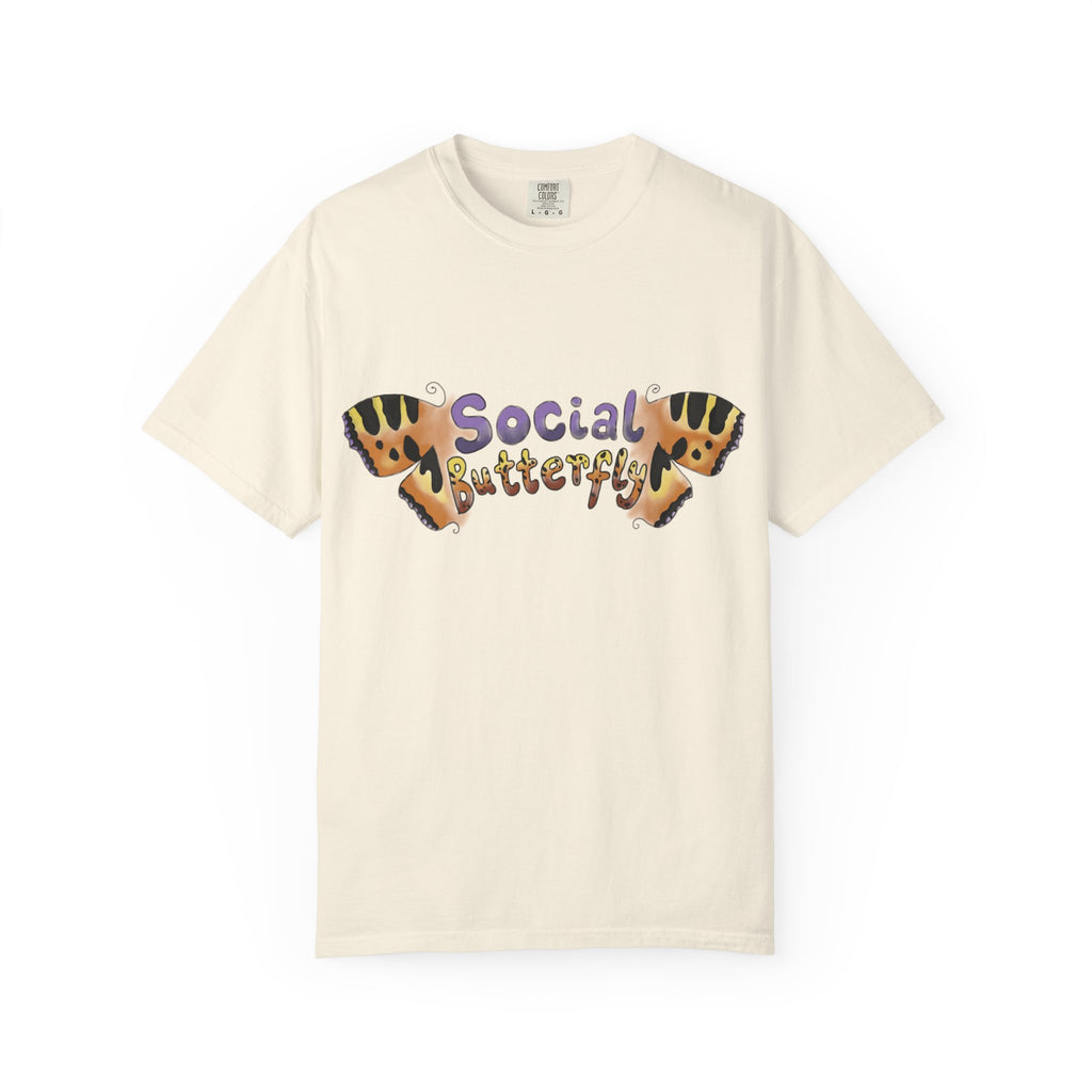 Social Butterfly Graphic T-Shirt