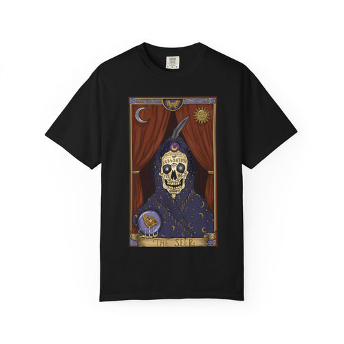 Tarot Skull Tee — Mystic Fortune-Teller Graphic T-Shirt