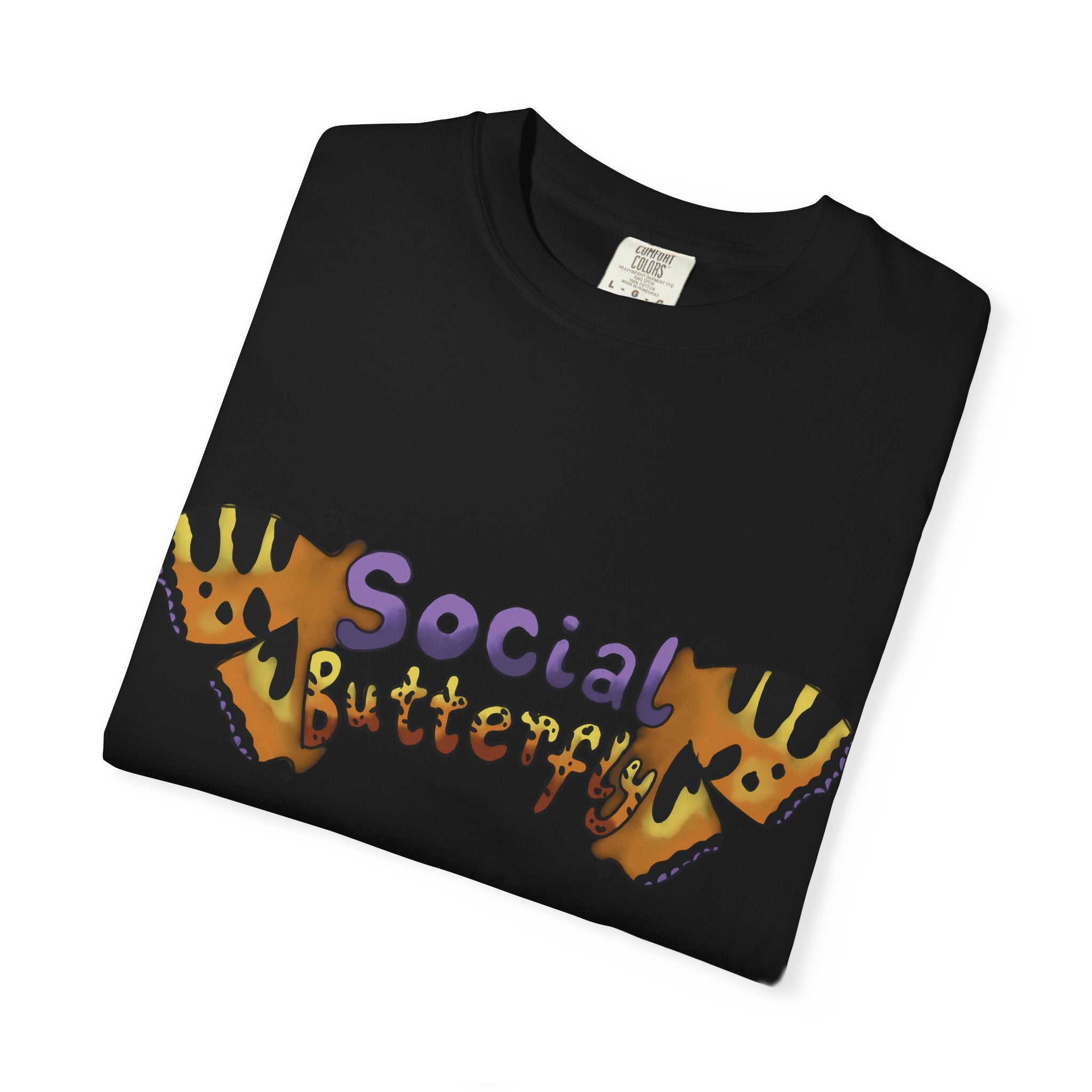 Social Butterfly Graphic T-Shirt