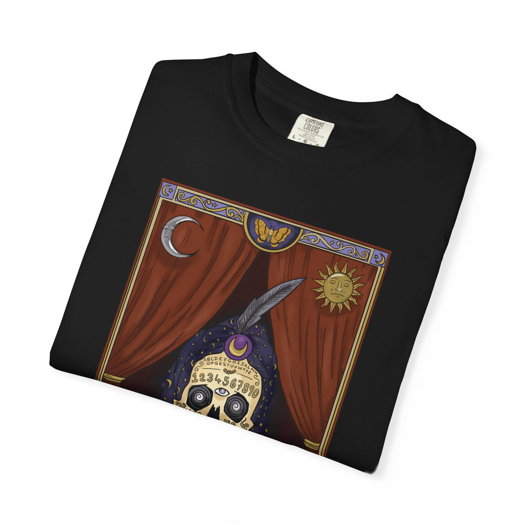 Tarot Skull Tee — Mystic Fortune-Teller Graphic T-Shirt