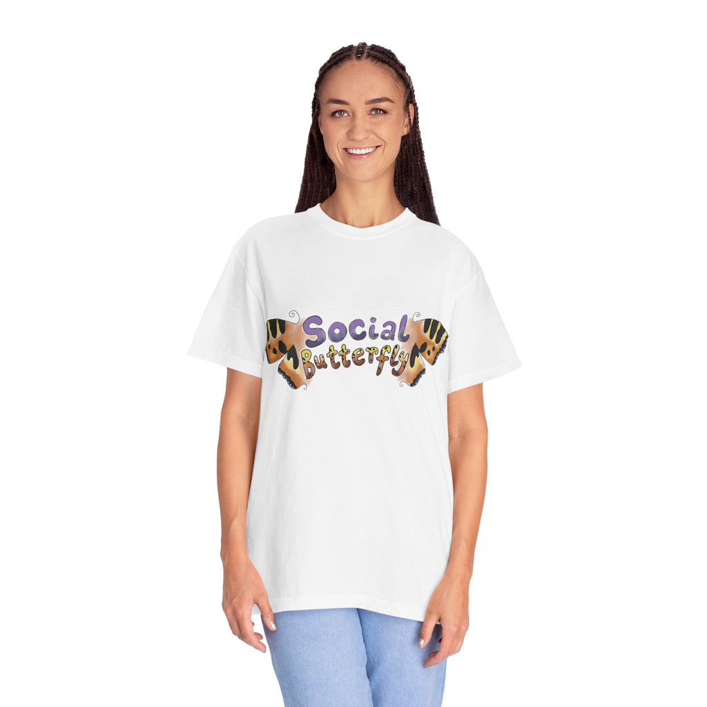 Social Butterfly Graphic T-Shirt