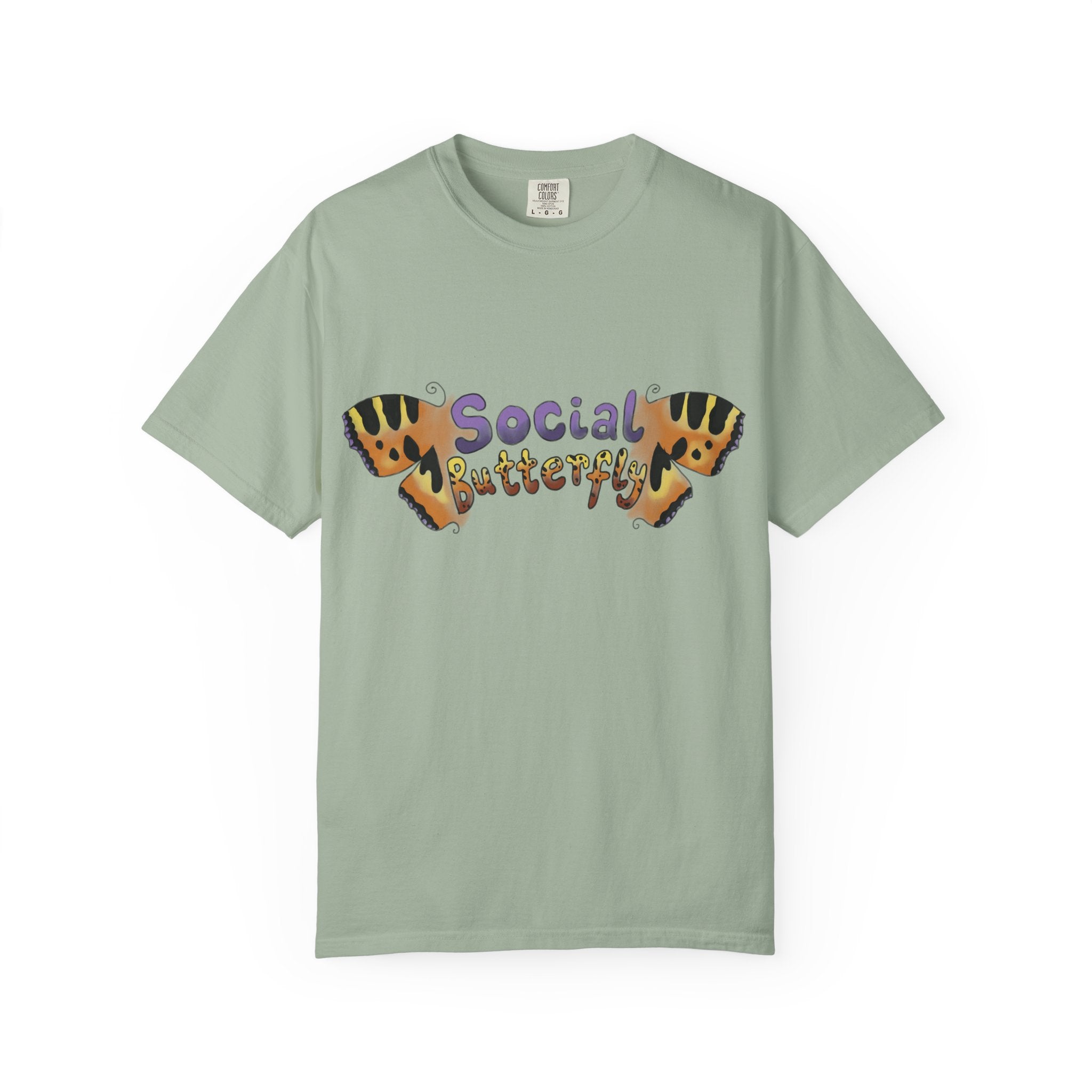 Social Butterfly Graphic T-Shirt