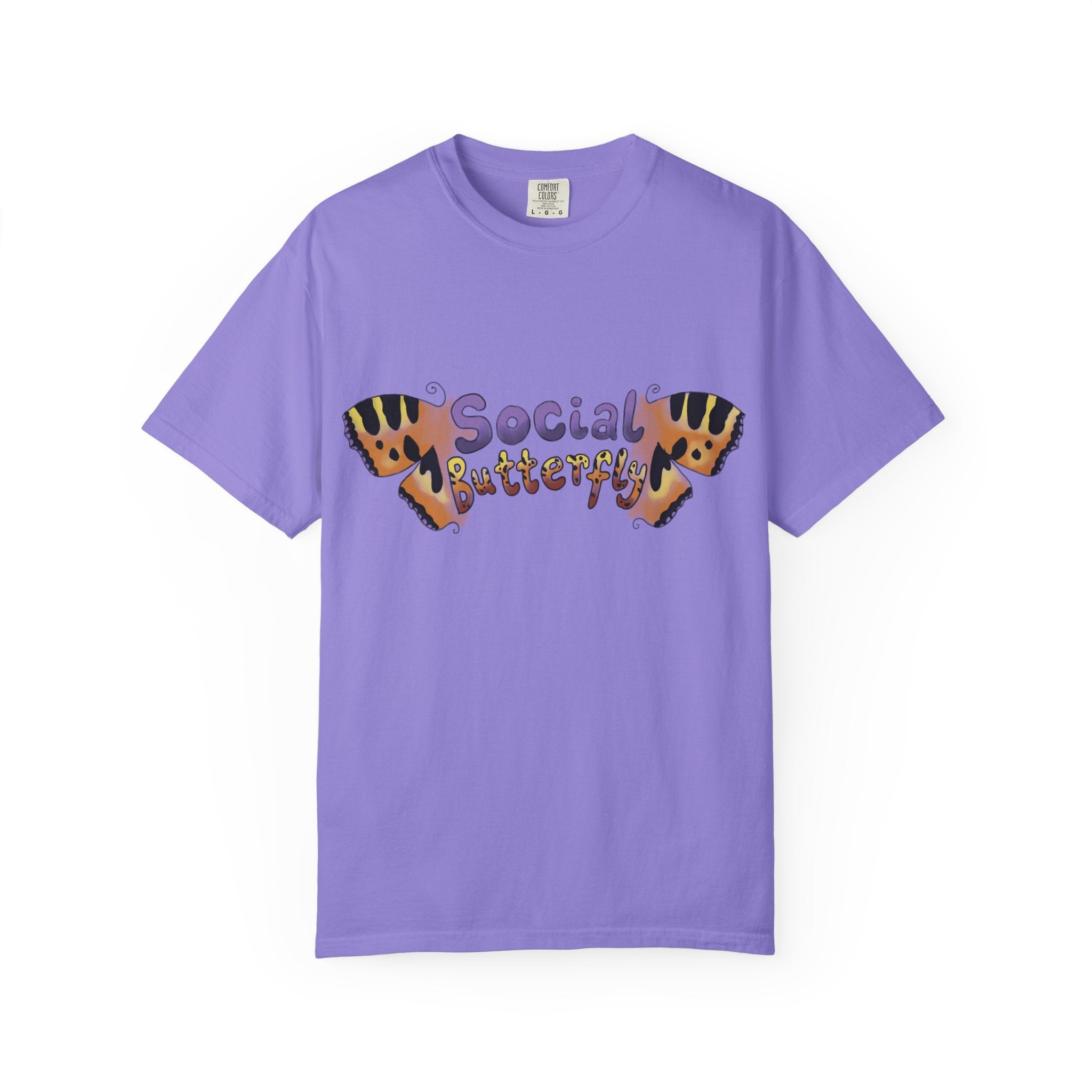 Social Butterfly Graphic T-Shirt