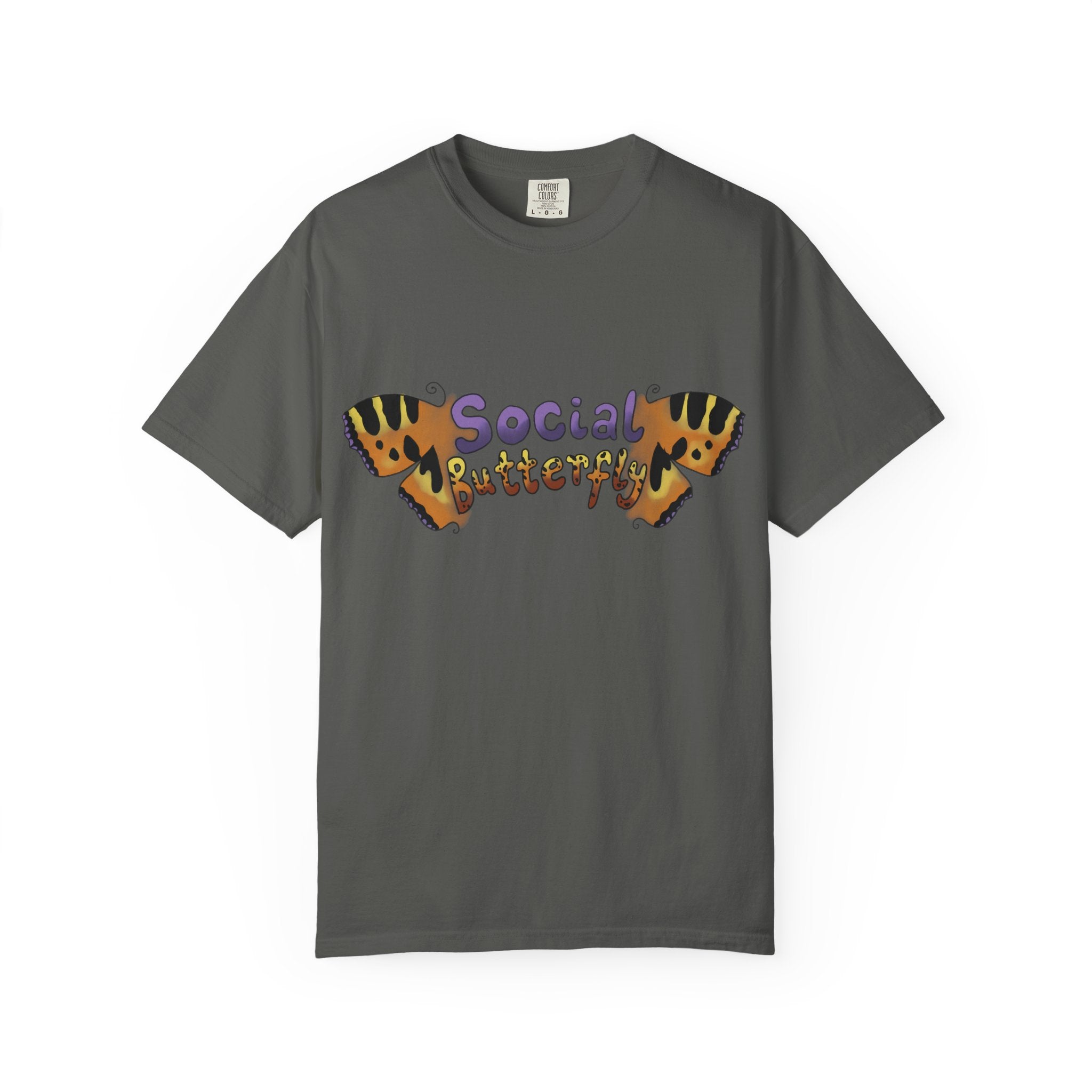 Social Butterfly Graphic T-Shirt