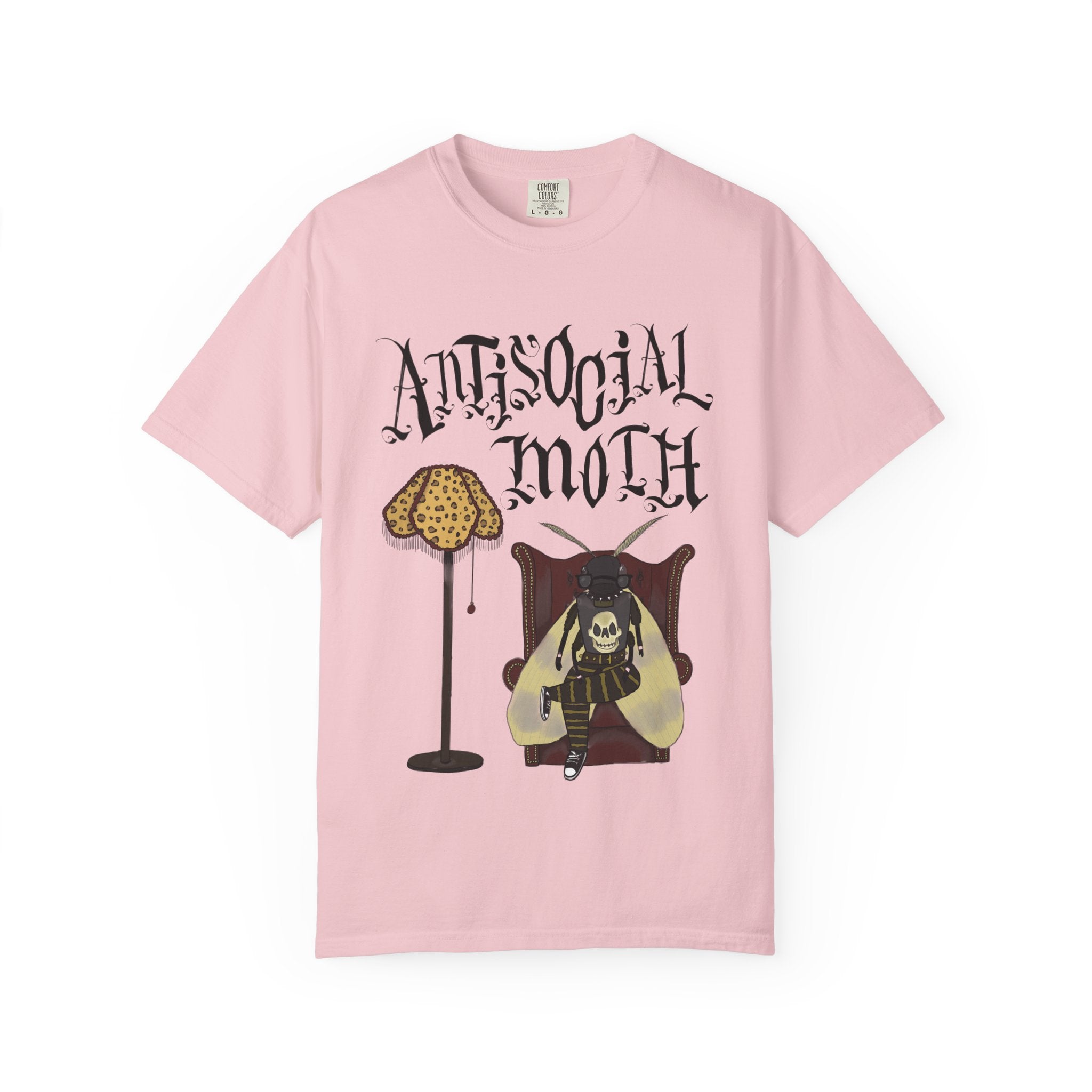 Antisocial Moth Graphic T-Shirt