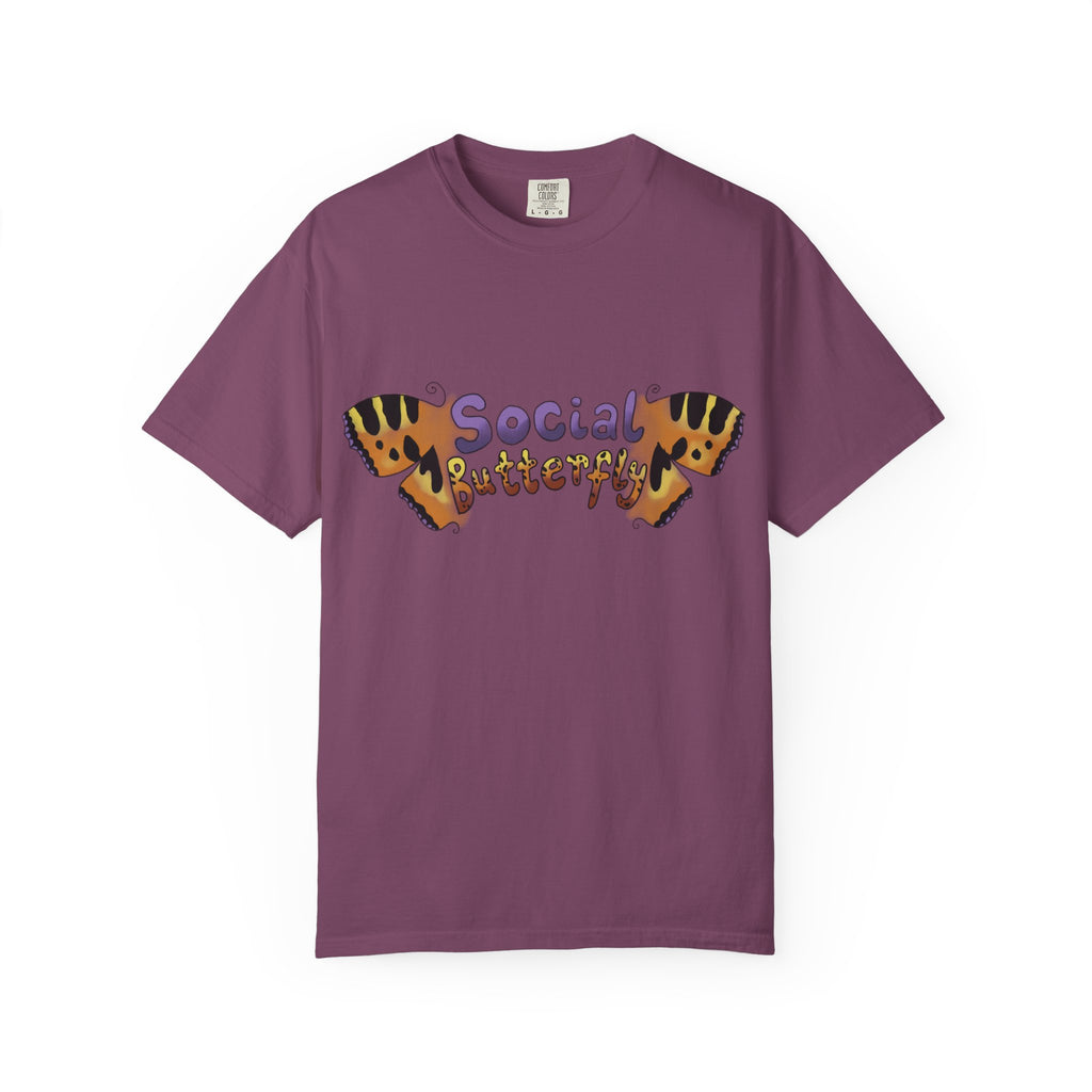 Social Butterfly Graphic T-Shirt