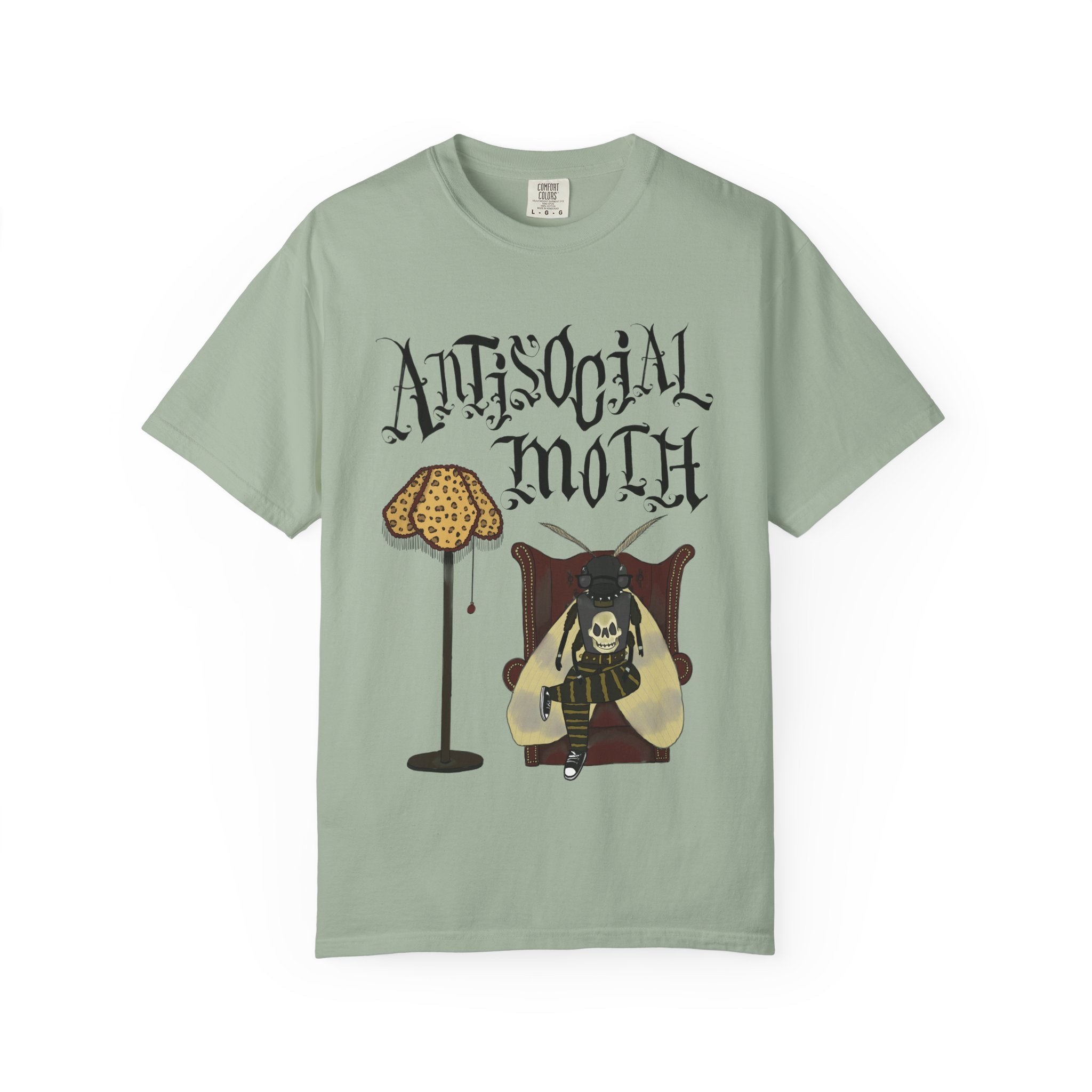 Antisocial Moth Graphic T-Shirt